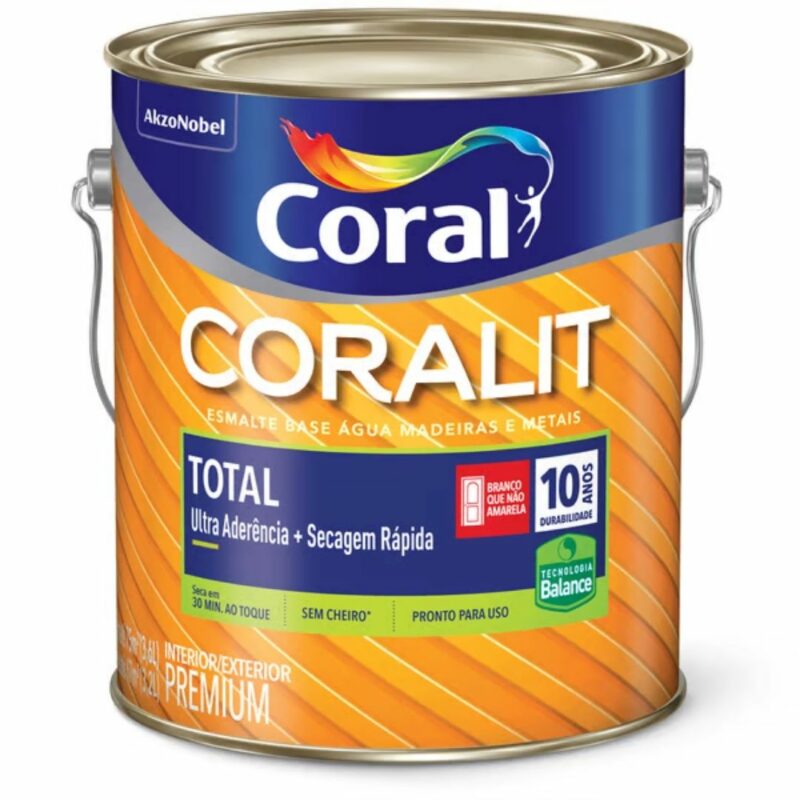 Coralit Total Esmalte Base Águal 900ml