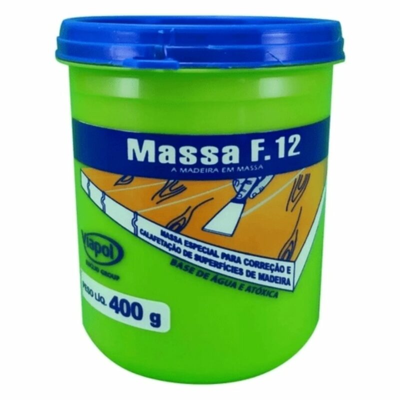 Massa para Madeira F12 Viapol 400g