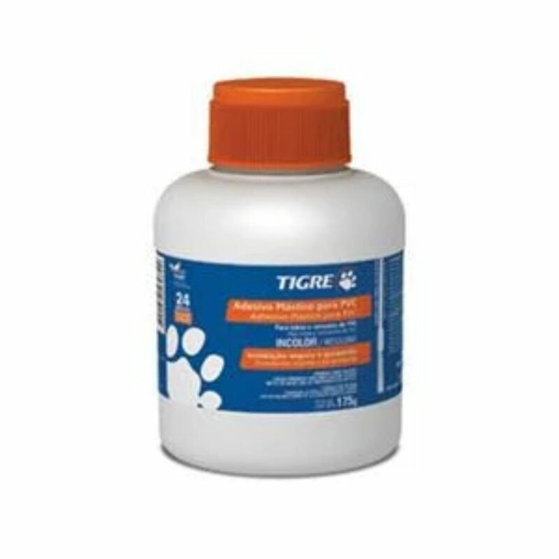 Adesivo Plástico PVC Frasco 175g Incolor Tigre