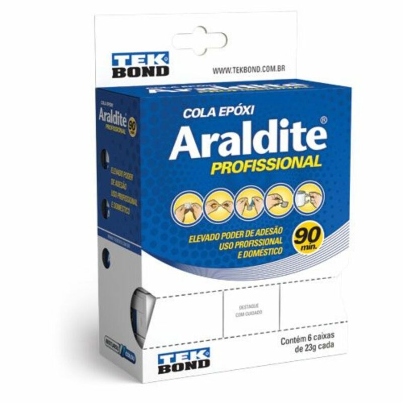 Adesivo Epóxi Profissional 23g Tekbond