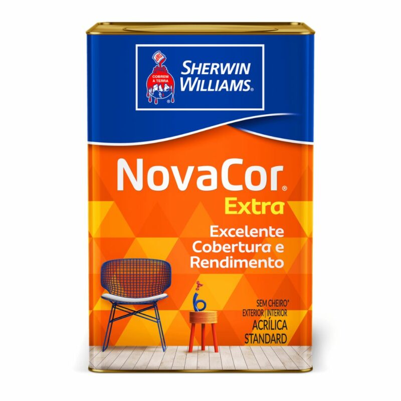 Tinta Acrílica Standard Novacor Extra 18L Branco