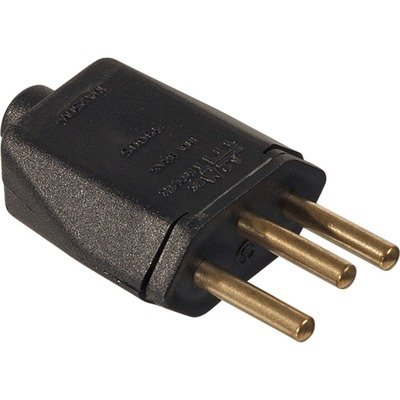 PINO MACHO MECTRONIC 20A RET. 2P+T - PRETO