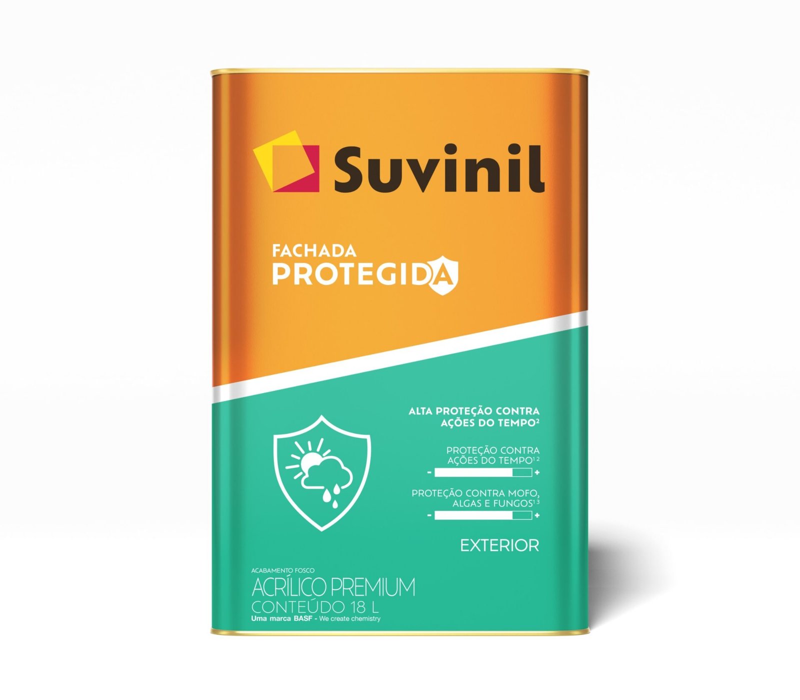 TINTA SUVINIL ACRILICO FACHADA PROTEGIDA CORES - 18L