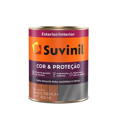 ESMALTE SUVINIL COR E PROTECAO FOSCO - 900ML
