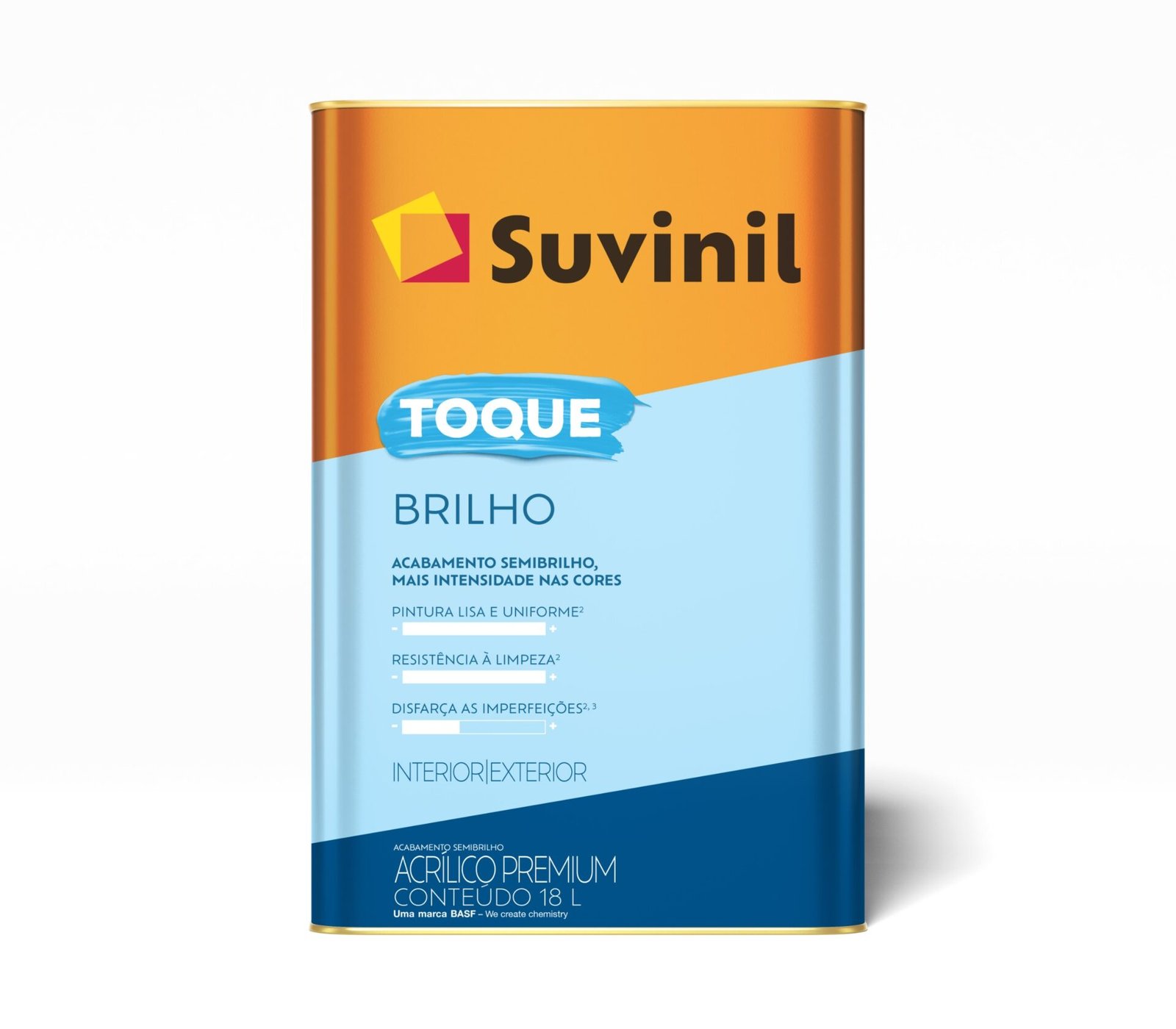TINTA SUVINIL ACRILICO PREMIUM TOQUE BRILHO - 18L